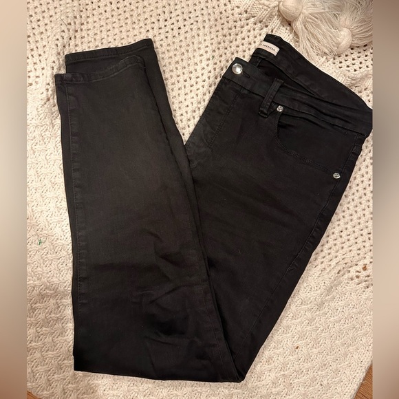 GOOD AMERICAN 16 size Classic Black Women's skinny Jeans - Picture 2 of 9